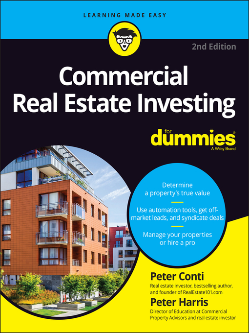 Title details for Commercial Real Estate Investing For Dummies by Peter Conti - Wait list